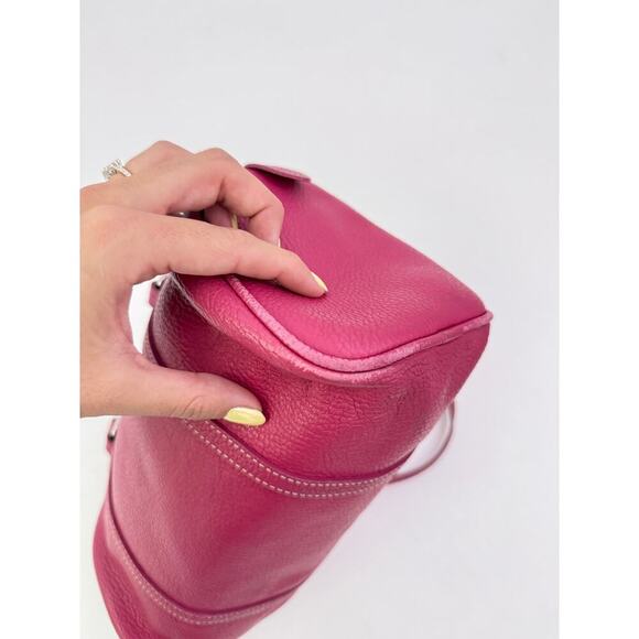 Vintage Dooney & Bourke pink barrel shoulder bag - Picture 7 of 11